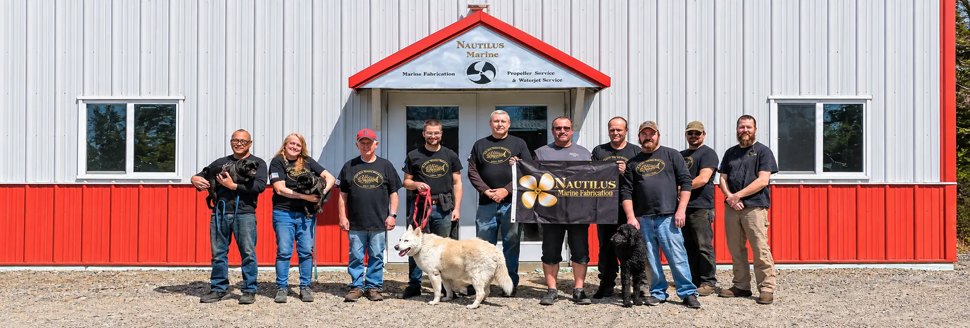 The Nautilus Marine Fabrication Team